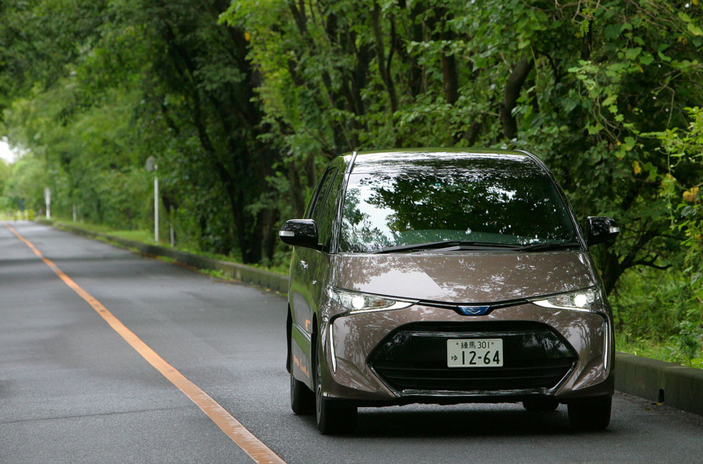 トヨタ エスティマ ハイブリッド ⑨ 2ブラック×ダークシェリーマイカメタリック エスティマ AERAS PREMIUM-G (2WD・7人乗り) (ブラック×ダークシェリー