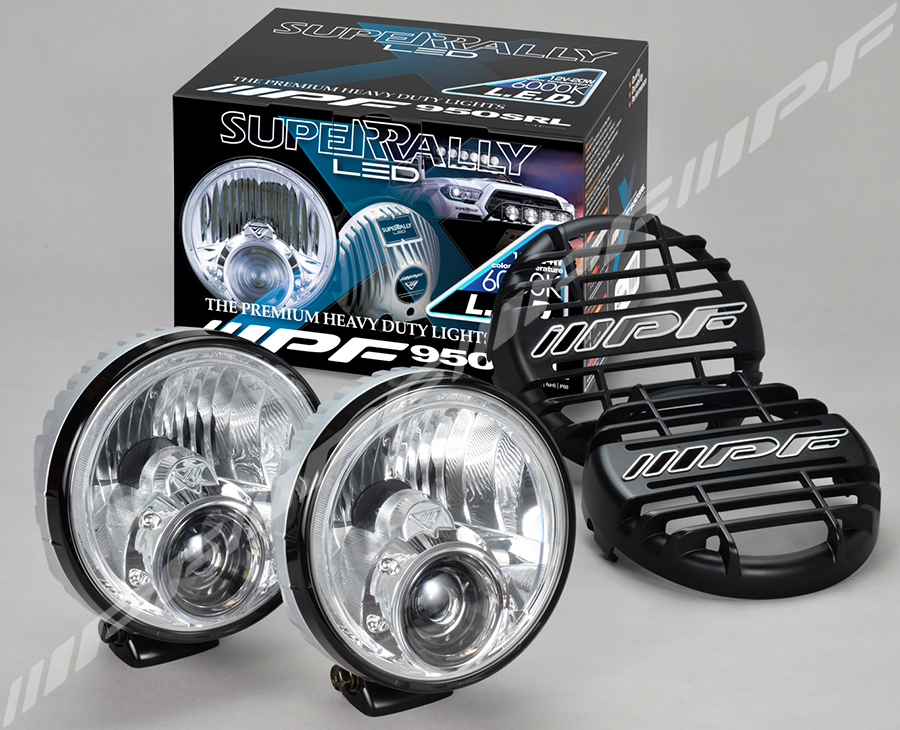 IPF 950スーパーラリー LEDランプ丸形直径163mmストーンガード付新品 IPF、950 スーパーラリーLED 発売 | 4x4magazine.co.jp