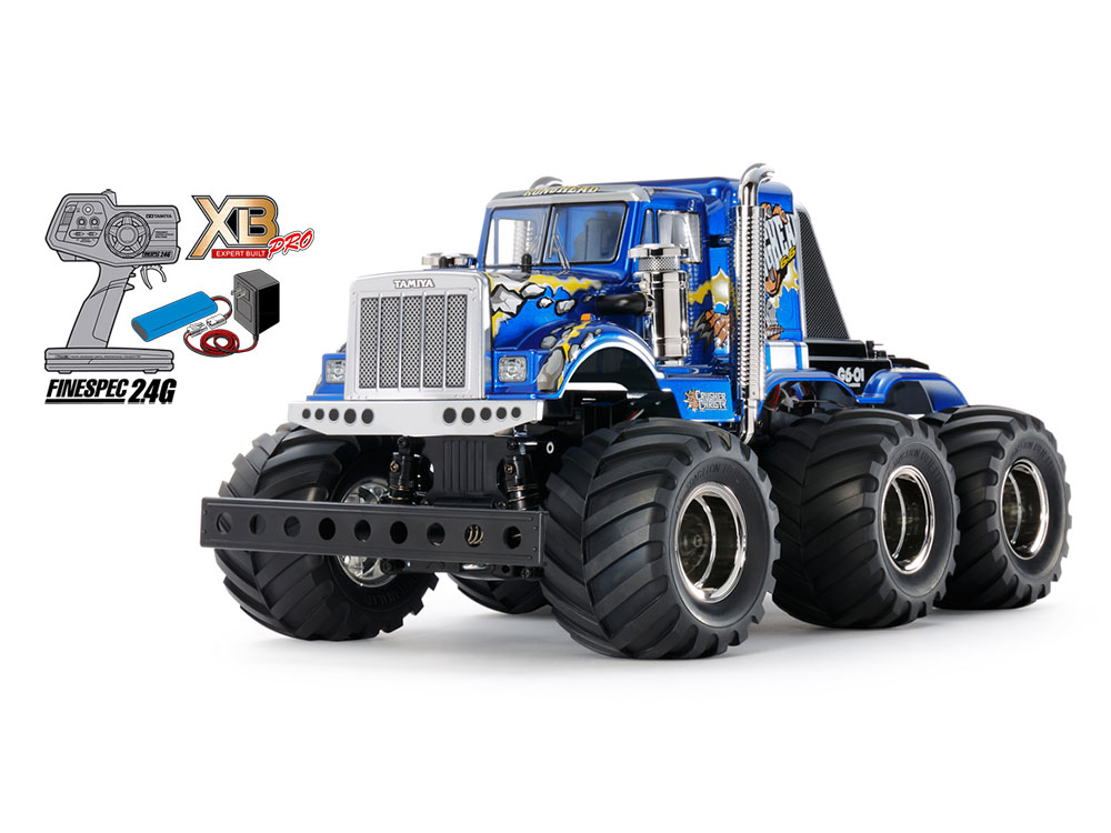 TAMIYA、1/18RC XB コングヘッド6×6 （G6-01シャーシ） | 4x4magazine