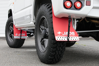 JAOS バトルズ マフラーチタンカラー リヤスポーツカウル用 ジムニー