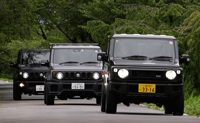 ジムニーシエラJB74 馴染ま 純正マフラー新車外し
